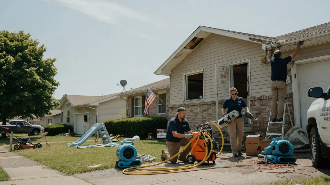 Water Damage Restoration in Sailor Springs, IL near me